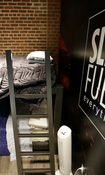'Nap Room' is perk to keep baseball players perky